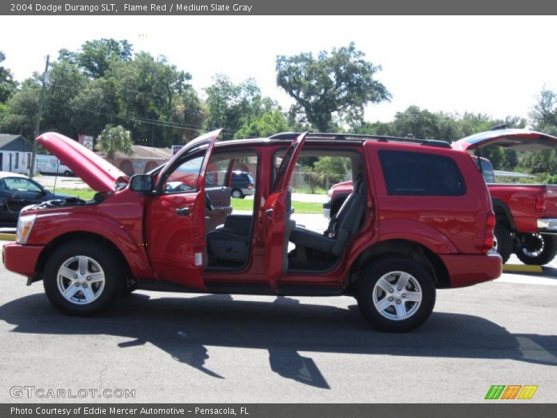 Flame Red / Medium Slate Gray 2004 Dodge Durango SLT