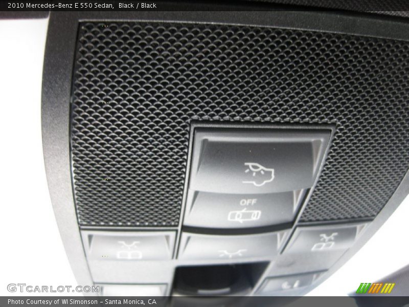 Black / Black 2010 Mercedes-Benz E 550 Sedan