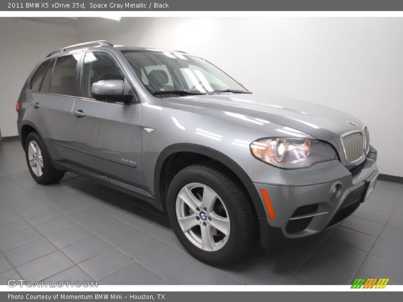 Space Gray Metallic / Black 2011 BMW X5 xDrive 35d