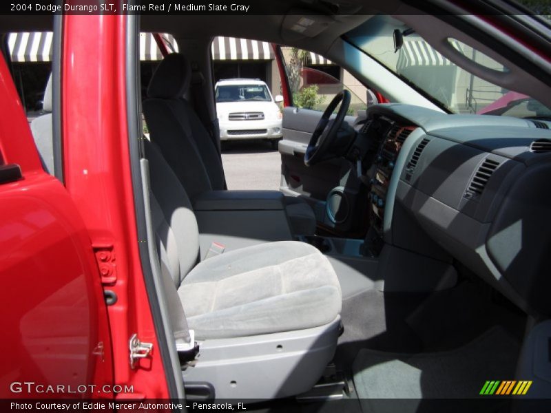 Flame Red / Medium Slate Gray 2004 Dodge Durango SLT
