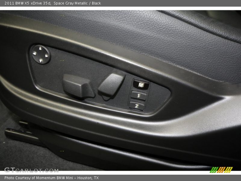Space Gray Metallic / Black 2011 BMW X5 xDrive 35d