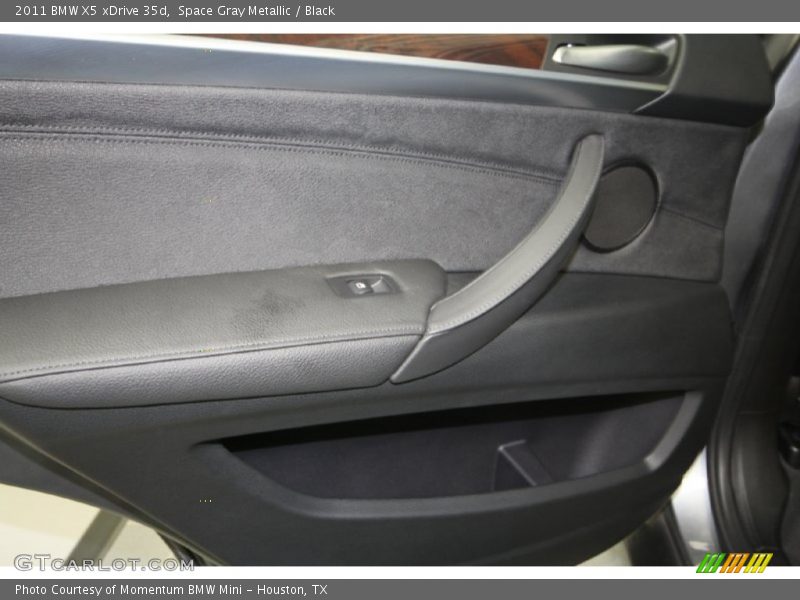 Space Gray Metallic / Black 2011 BMW X5 xDrive 35d