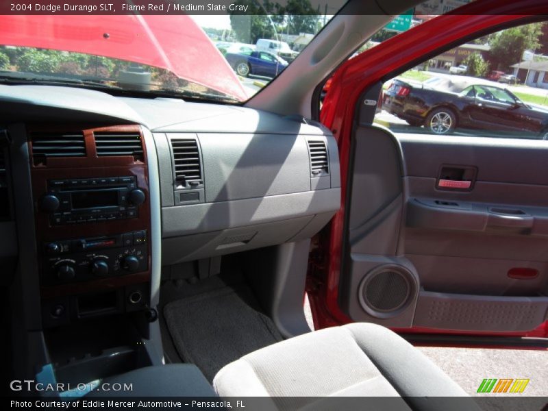 Flame Red / Medium Slate Gray 2004 Dodge Durango SLT