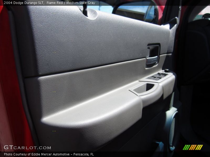 Flame Red / Medium Slate Gray 2004 Dodge Durango SLT