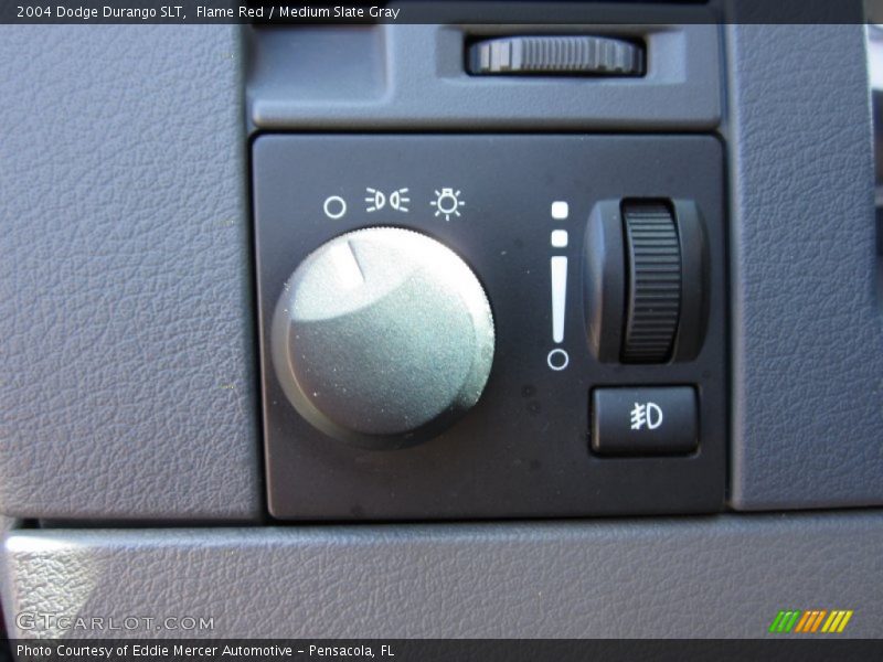 Flame Red / Medium Slate Gray 2004 Dodge Durango SLT