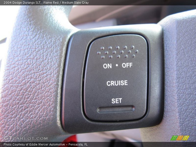 Flame Red / Medium Slate Gray 2004 Dodge Durango SLT