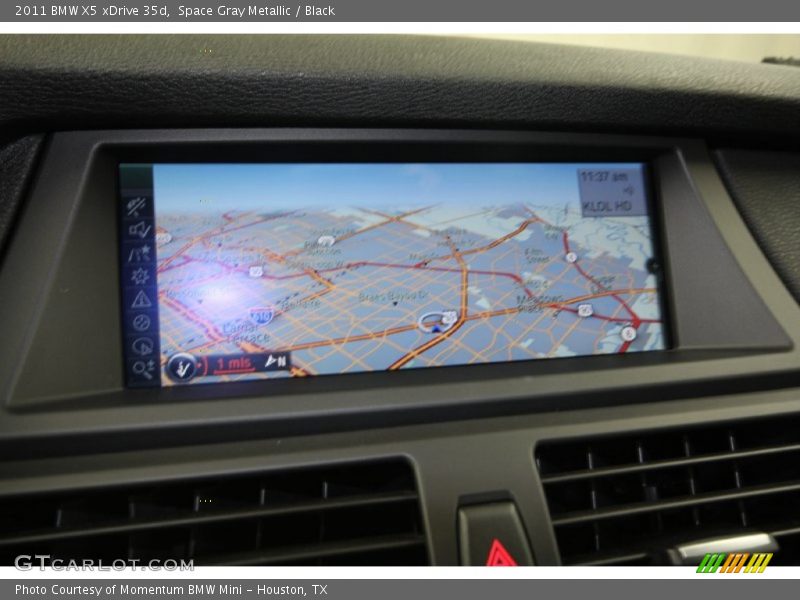 Space Gray Metallic / Black 2011 BMW X5 xDrive 35d