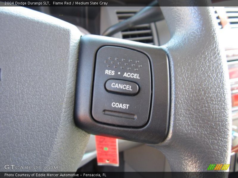 Flame Red / Medium Slate Gray 2004 Dodge Durango SLT