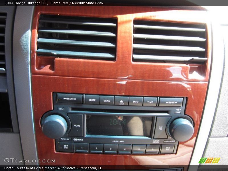 Flame Red / Medium Slate Gray 2004 Dodge Durango SLT