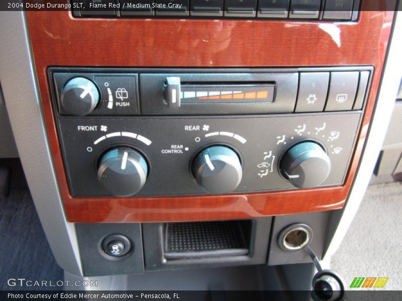 Flame Red / Medium Slate Gray 2004 Dodge Durango SLT