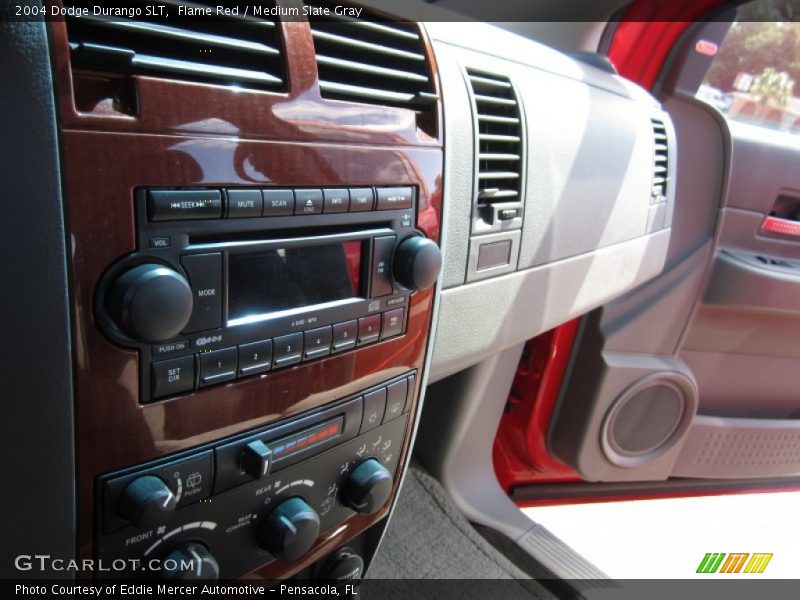 Flame Red / Medium Slate Gray 2004 Dodge Durango SLT