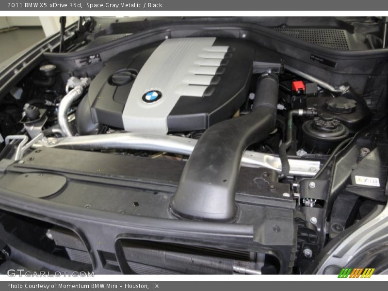 Space Gray Metallic / Black 2011 BMW X5 xDrive 35d