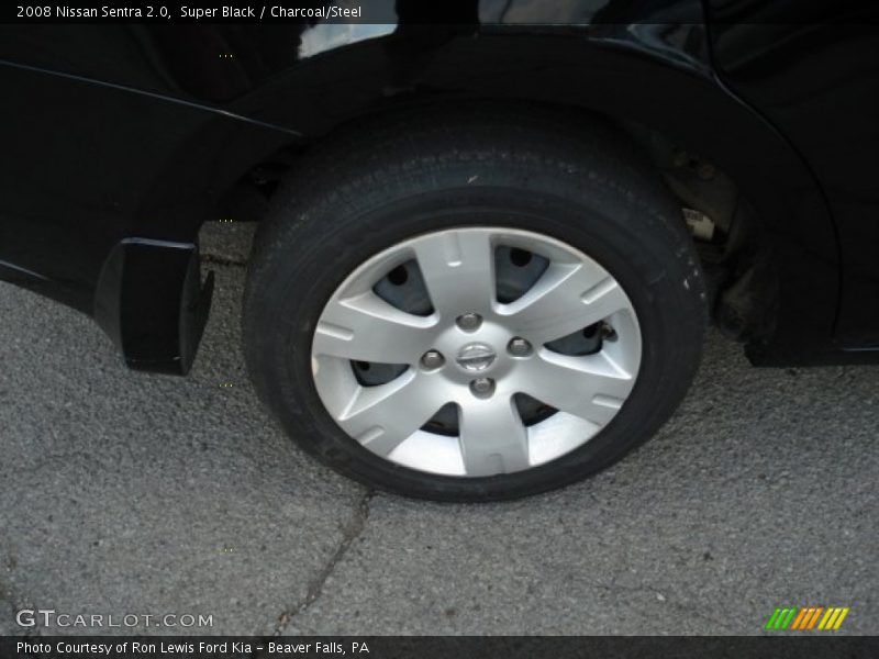 Super Black / Charcoal/Steel 2008 Nissan Sentra 2.0