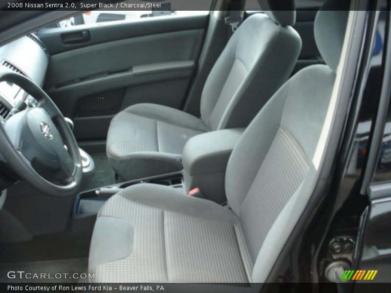 Super Black / Charcoal/Steel 2008 Nissan Sentra 2.0