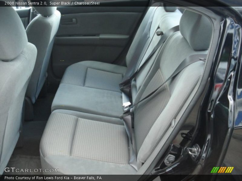 Super Black / Charcoal/Steel 2008 Nissan Sentra 2.0