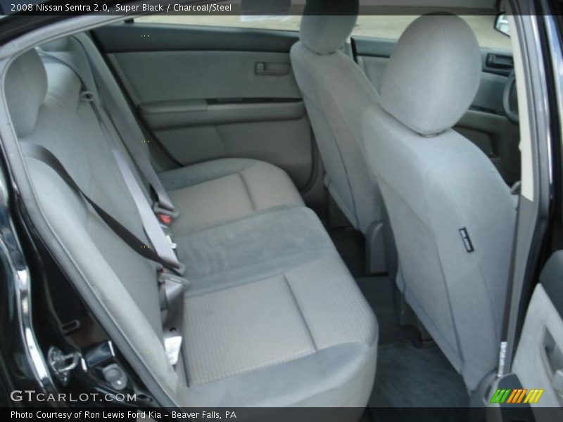 Super Black / Charcoal/Steel 2008 Nissan Sentra 2.0