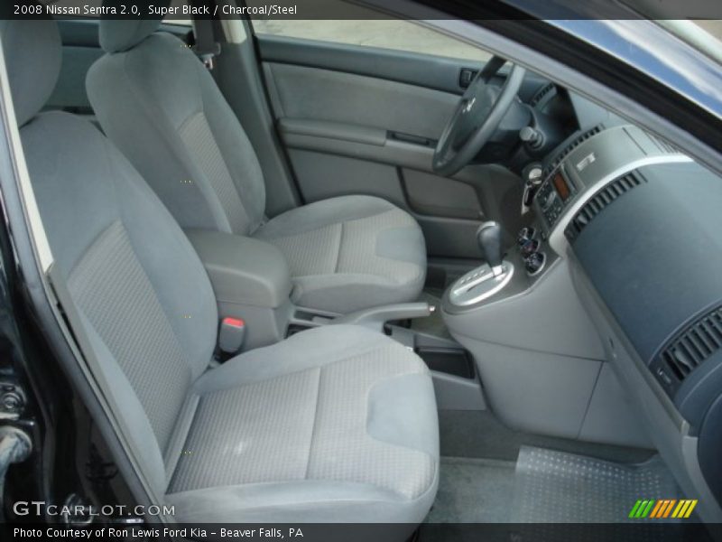 Super Black / Charcoal/Steel 2008 Nissan Sentra 2.0