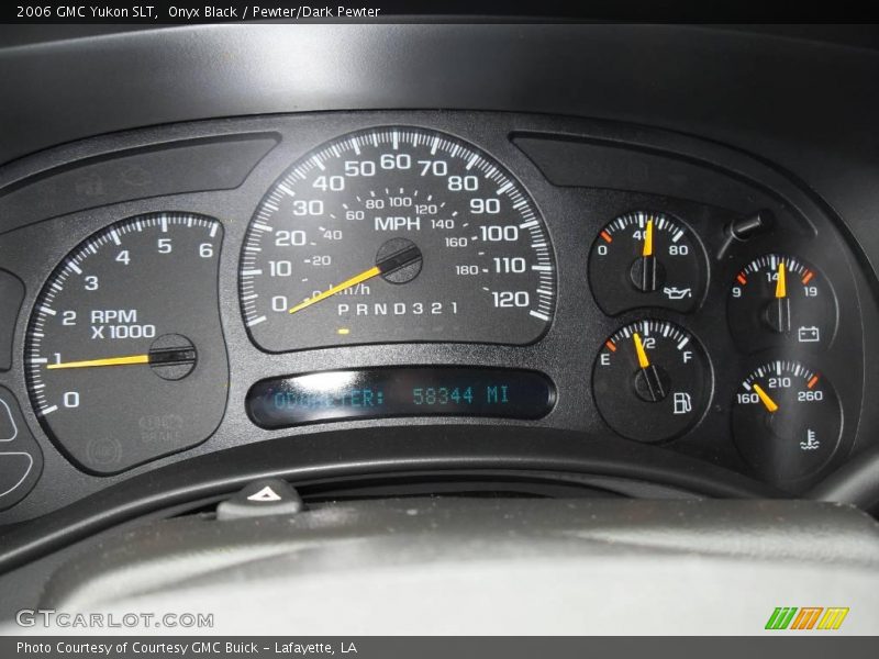 Onyx Black / Pewter/Dark Pewter 2006 GMC Yukon SLT
