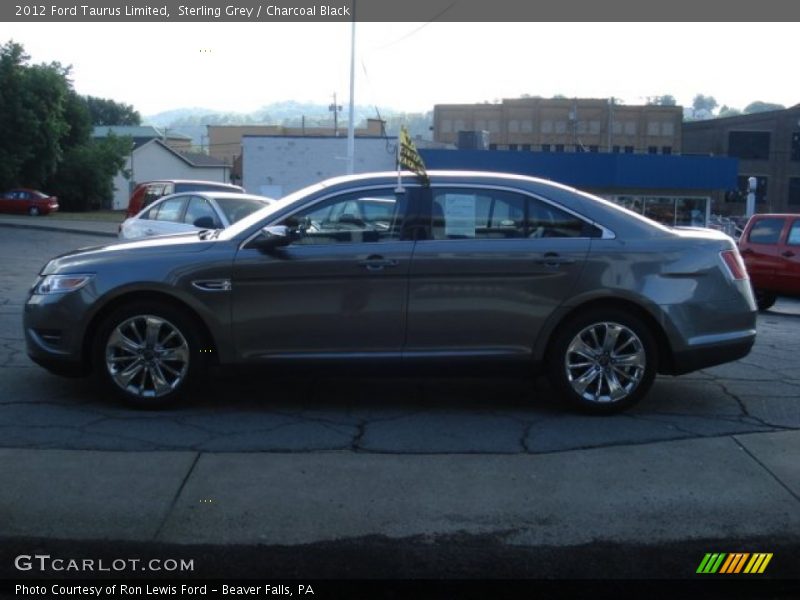 Sterling Grey / Charcoal Black 2012 Ford Taurus Limited