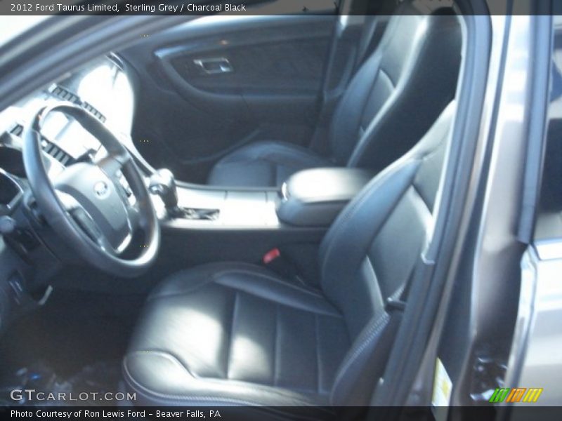 Sterling Grey / Charcoal Black 2012 Ford Taurus Limited