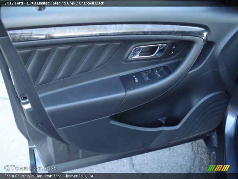 Sterling Grey / Charcoal Black 2012 Ford Taurus Limited