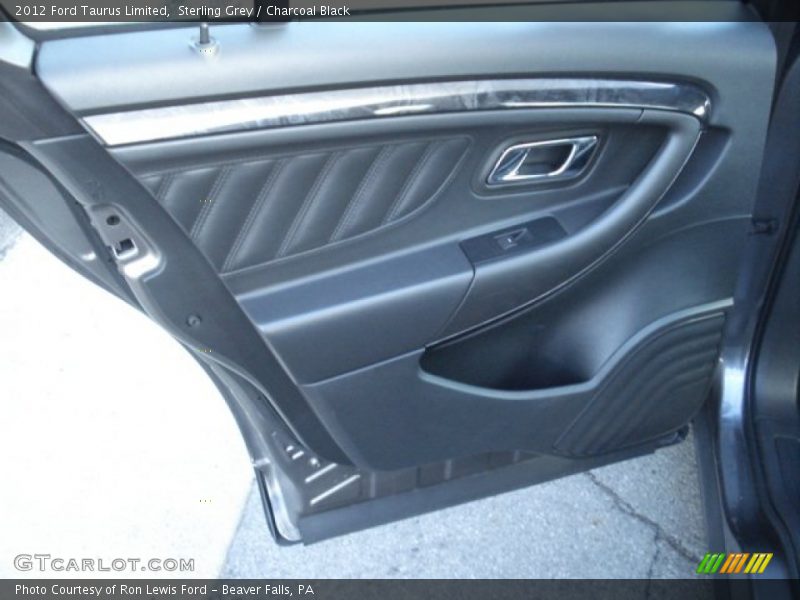 Sterling Grey / Charcoal Black 2012 Ford Taurus Limited