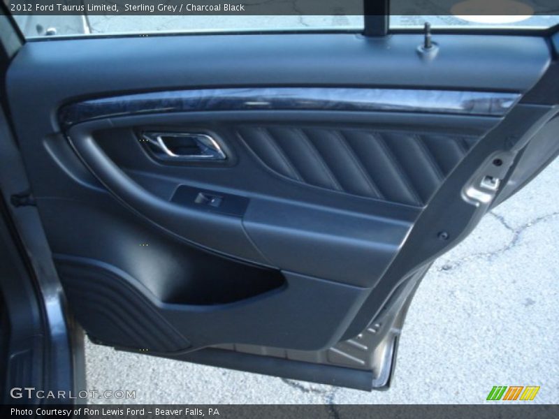 Sterling Grey / Charcoal Black 2012 Ford Taurus Limited