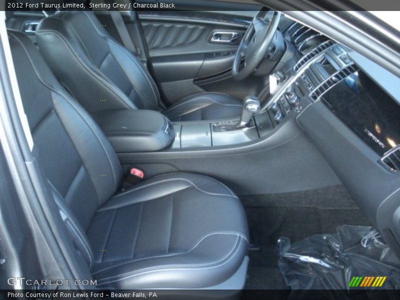 Sterling Grey / Charcoal Black 2012 Ford Taurus Limited