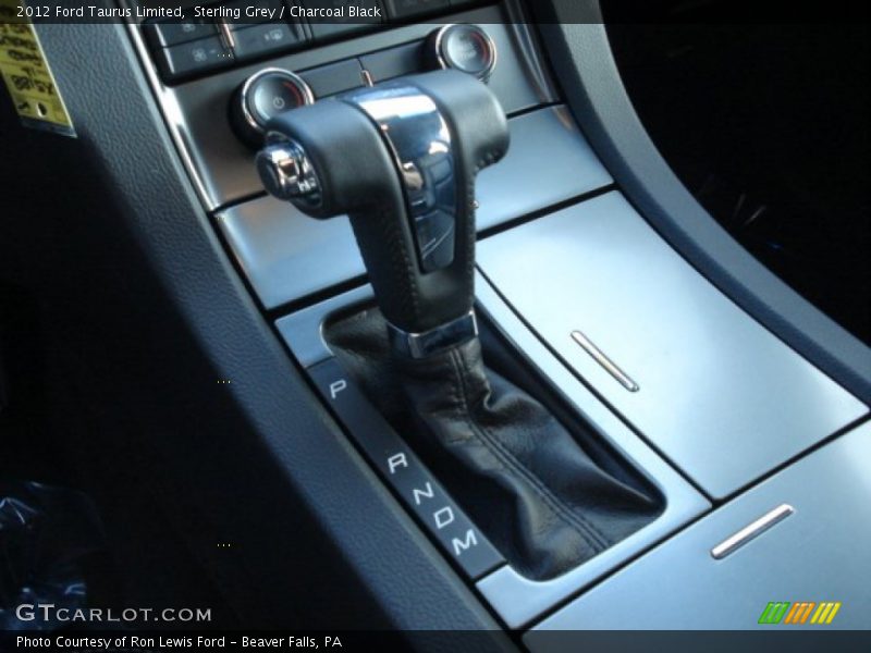 Sterling Grey / Charcoal Black 2012 Ford Taurus Limited