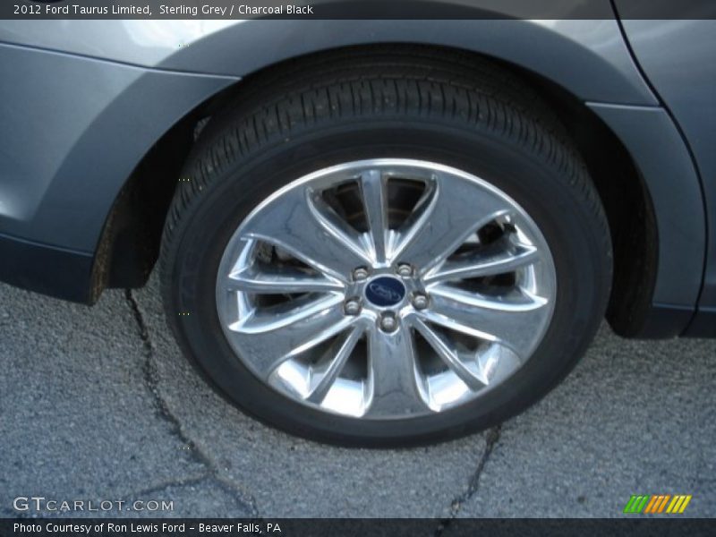 Sterling Grey / Charcoal Black 2012 Ford Taurus Limited