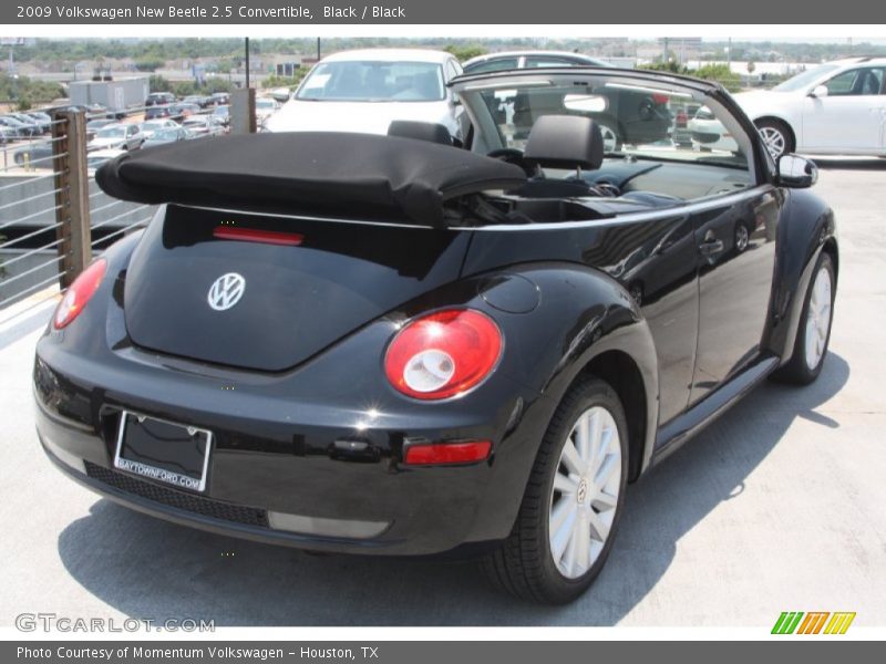 Black / Black 2009 Volkswagen New Beetle 2.5 Convertible
