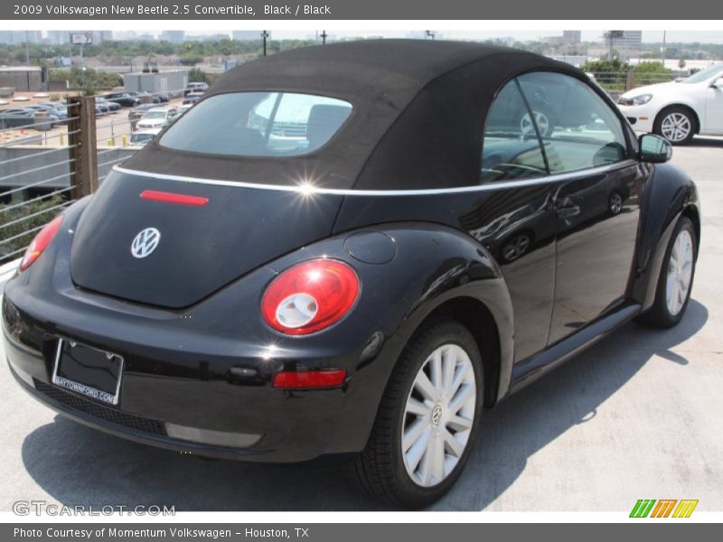 Black / Black 2009 Volkswagen New Beetle 2.5 Convertible