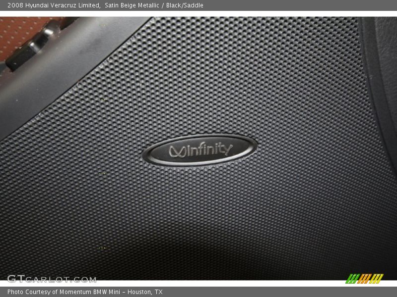 Satin Beige Metallic / Black/Saddle 2008 Hyundai Veracruz Limited