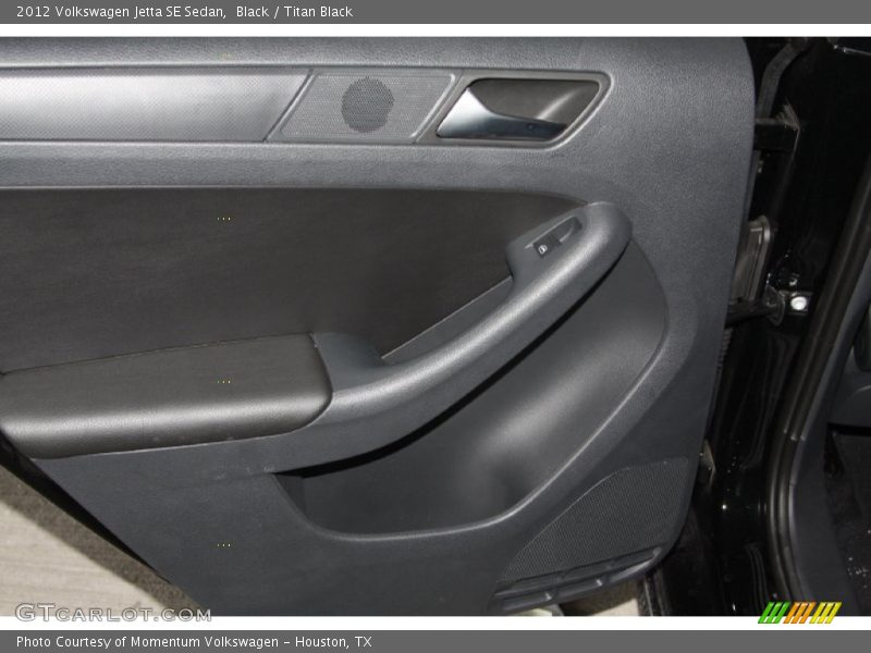 Black / Titan Black 2012 Volkswagen Jetta SE Sedan