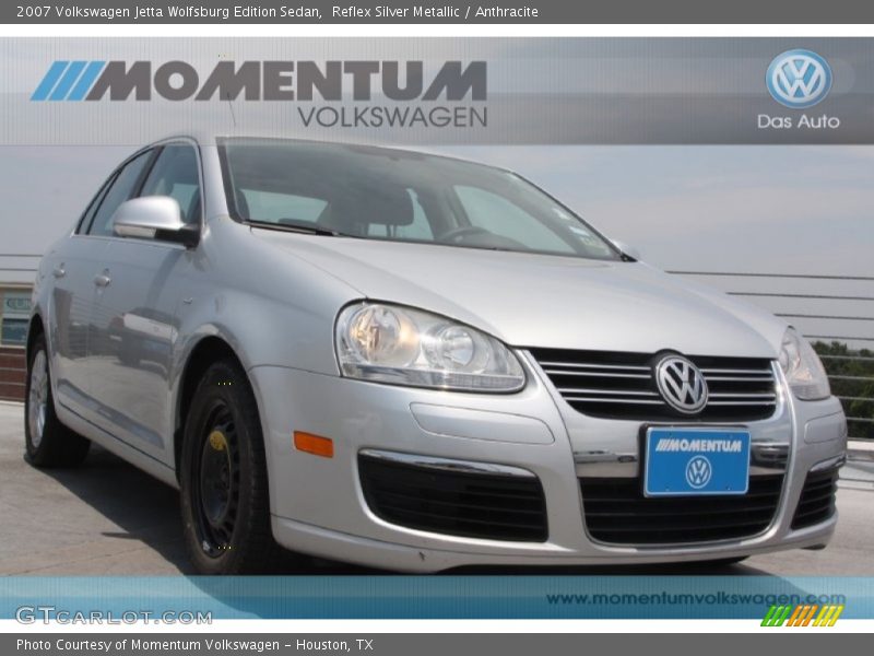 Reflex Silver Metallic / Anthracite 2007 Volkswagen Jetta Wolfsburg Edition Sedan