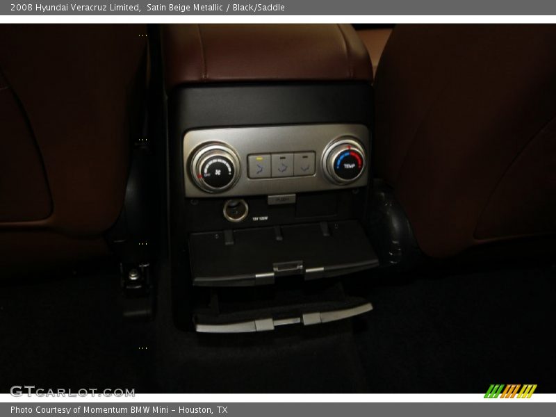 Satin Beige Metallic / Black/Saddle 2008 Hyundai Veracruz Limited