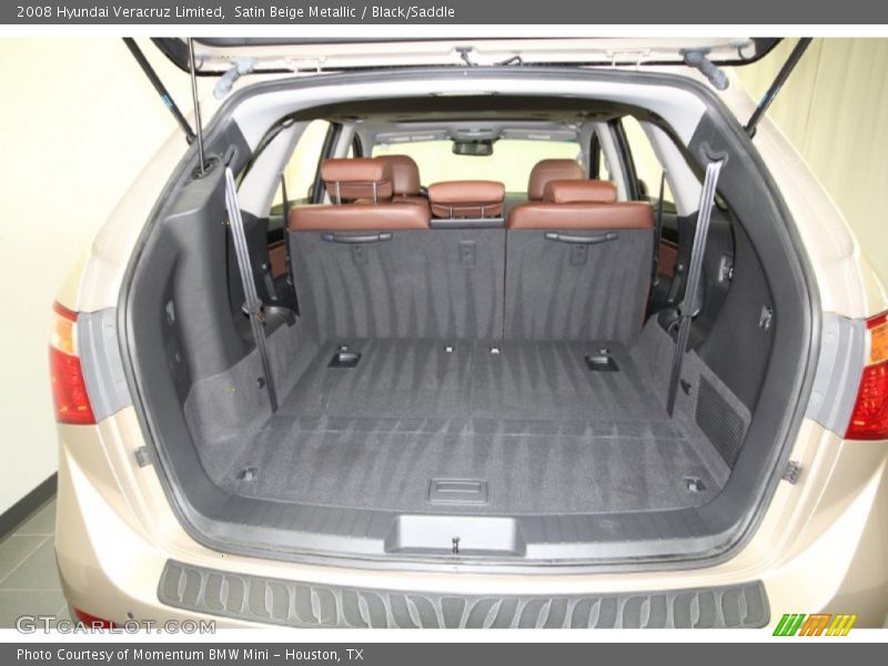 Satin Beige Metallic / Black/Saddle 2008 Hyundai Veracruz Limited