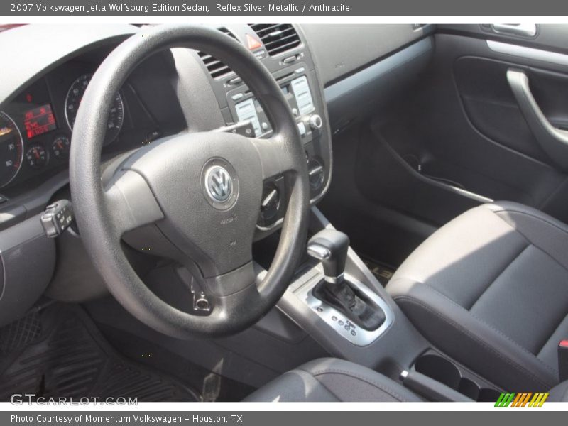 Reflex Silver Metallic / Anthracite 2007 Volkswagen Jetta Wolfsburg Edition Sedan