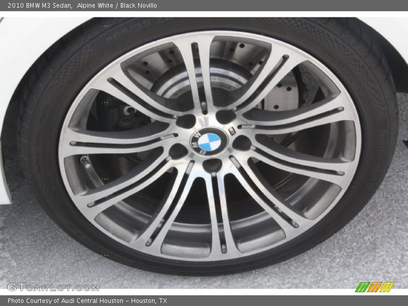 Alpine White / Black Novillo 2010 BMW M3 Sedan