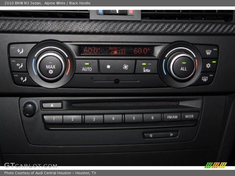 Controls of 2010 M3 Sedan