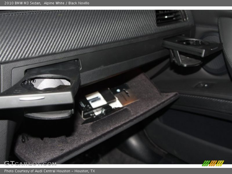 Alpine White / Black Novillo 2010 BMW M3 Sedan