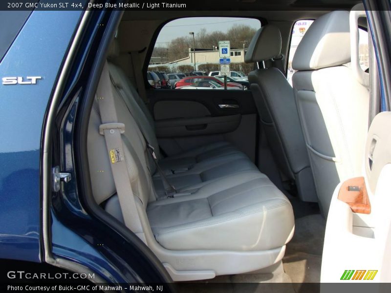 Deep Blue Metallic / Light Titanium 2007 GMC Yukon SLT 4x4