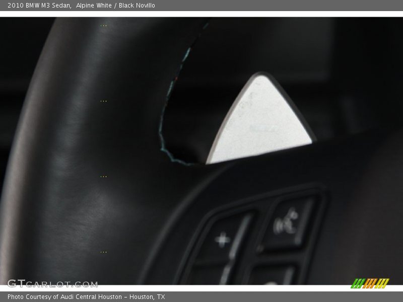 Alpine White / Black Novillo 2010 BMW M3 Sedan