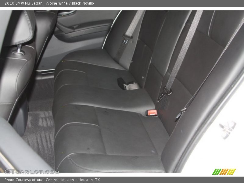 Alpine White / Black Novillo 2010 BMW M3 Sedan