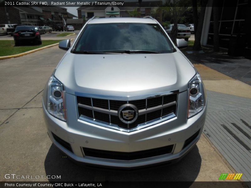 Radiant Silver Metallic / Titanium/Ebony 2011 Cadillac SRX FWD