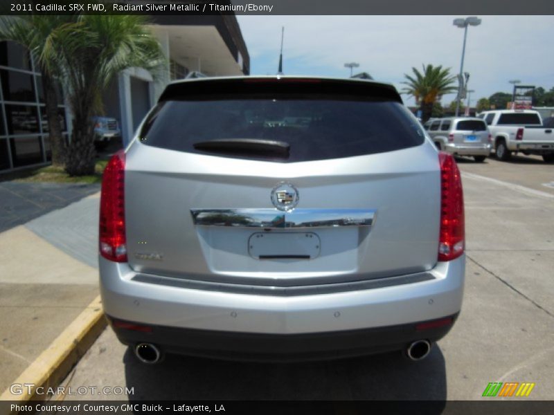 Radiant Silver Metallic / Titanium/Ebony 2011 Cadillac SRX FWD
