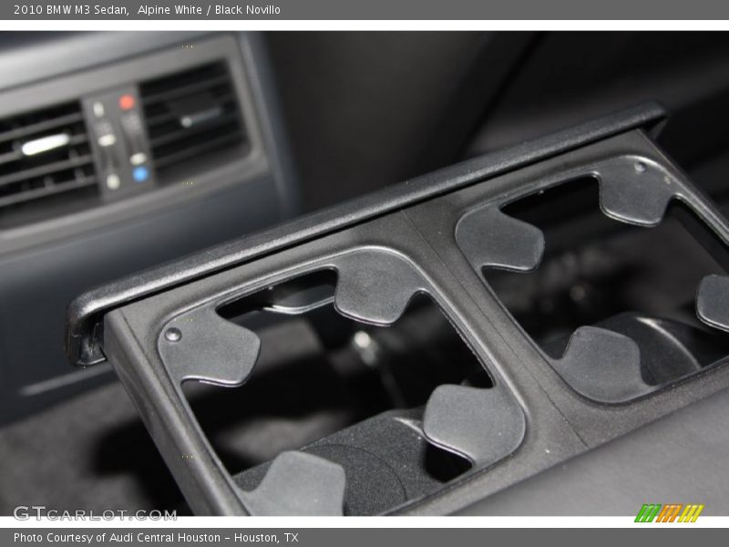 Alpine White / Black Novillo 2010 BMW M3 Sedan