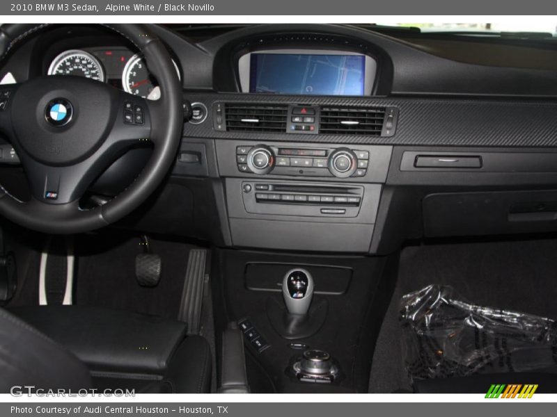 Alpine White / Black Novillo 2010 BMW M3 Sedan