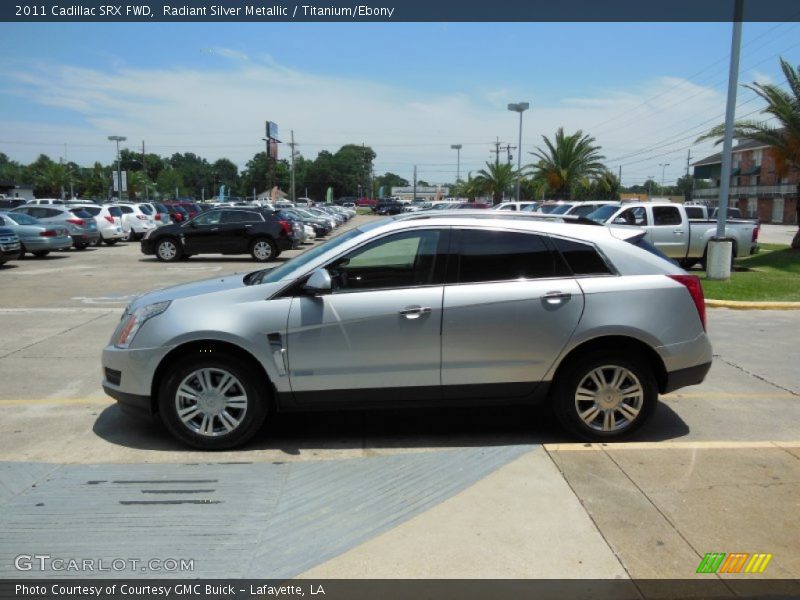 Radiant Silver Metallic / Titanium/Ebony 2011 Cadillac SRX FWD