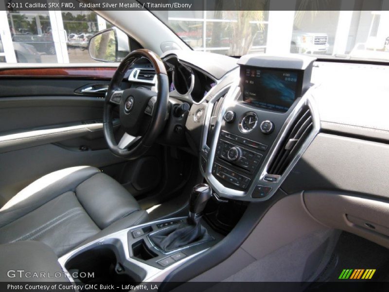 Radiant Silver Metallic / Titanium/Ebony 2011 Cadillac SRX FWD